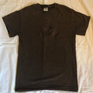 Short sleeve t-shirt, small. Brown. Celtic fashion